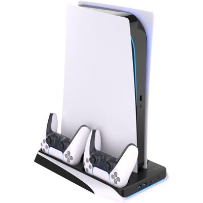 FIXED Multifunctional Stand pre PlayStation 5 s chladením a nabíjaním pre dva ovládače DualSense FIXED Multifunctional Stand pre PlayStation 5 s chladením a nabíjaním pre dva ovládače DualSense
