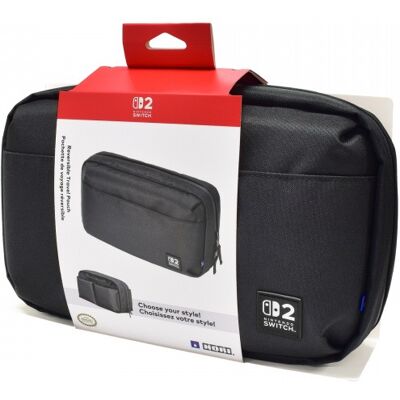Hori Reversible Travel Pouch – Black – Nintendo Switch 2 Hori Reversible Travel Pouch – Black – Nintendo Switch 2