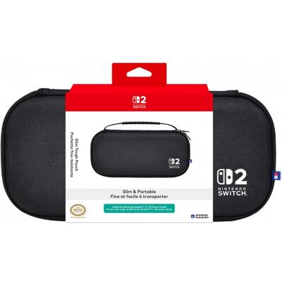 Hori Slim Tough Pouch – Black – Nintendo Switch 2 Hori Slim Tough Pouch – Black – Nintendo Switch 2