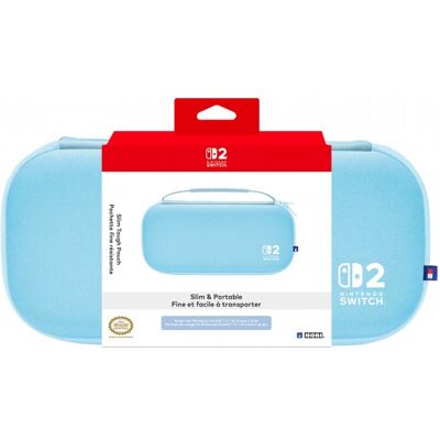 Hori Slim Tough Pouch – Light Blue – Nintendo Switch 2 Hori Slim Tough Pouch – Light Blue – Nintendo Switch 2
