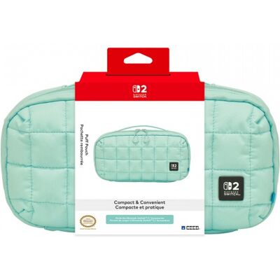 Hori Puff Pouch – Cozy Green – Nintendo Switch 2 Hori Puff Pouch – Cozy Green – Nintendo Switch 2