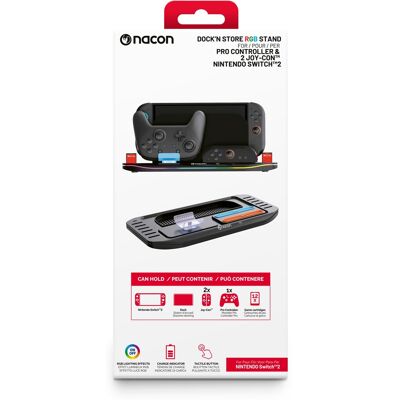 Nacon Dock and Store RGB Stand – Nintendo Switch 2 Nacon Dock and Store RGB Stand – Nintendo Switch 2