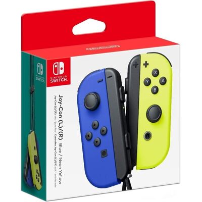 Nintendo Switch Joy-Con ovládače Blue/Neon Yellow Nintendo Switch Joy-Con ovládače Blue/Neon Yellow