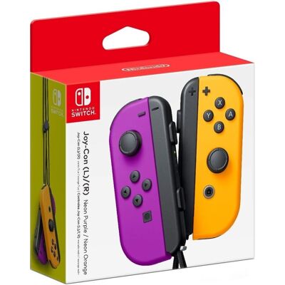 Nintendo Switch Joy-Con Pair Neon Purple/Neon Orange Nintendo Switch Joy-Con Pair Neon Purple/Neon Orange