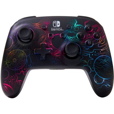 PowerA Enhanced Wireless Controller for Nintendo Switch with Lumectra – Galactic Vortex PowerA Enhanced Wireless Controller for Nintendo Switch with Lumectra – Galactic Vortex
