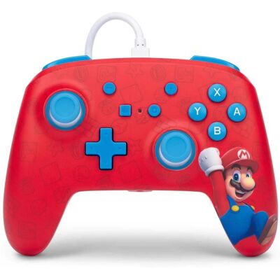 PowerA Enhanced Wired Controller – Woo-hoo! Mario – Nintendo Switch PowerA Enhanced Wired Controller – Woo-hoo! Mario – Nintendo Switch