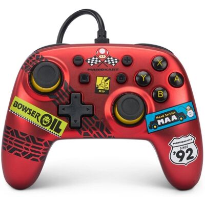 PowerA Wired Nano Controller pre Nintendo Switch – Mario Kart: Racer Red - Nintendo Switch PowerA Wired Nano Controller pre Nintendo Switch – Mario Kart: Racer Red - Nintendo Switch