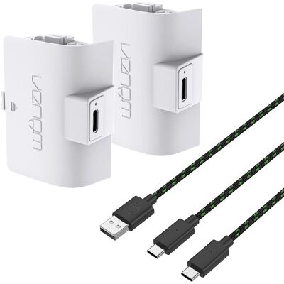 VENOM VS2874 Xbox Series S/X & One White High Capacity Twin Battery Pack + 3m kábel VENOM VS2874 Xbox Series S/X & One White High Capacity Twin Battery Pack + 3m kábel