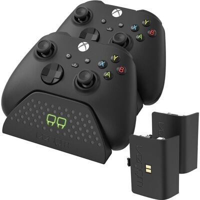 VENOM VS2881 Xbox Series S/X & One Black Twin Docking Station + 2 batérie VENOM VS2881 Xbox Series S/X & One Black Twin Docking Station + 2 batérie