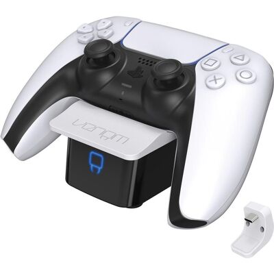 VENOM VS5000 White PS5 Single Docking Station VENOM VS5000 White PS5 Single Docking Station