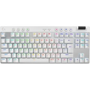Logitech G PRO X TKL Lightspeed Tactile, biela Logitech G PRO X TKL Lightspeed Tactile, biela
