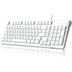 Magegee GK980-W Membrane Keyboard - US Magegee GK980-W Membrane Keyboard - US