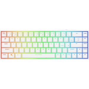 Rapture CHARLIE V2, Gateron G Pro 3.0 Red, biela – CZ/SK Rapture CHARLIE V2, Gateron G Pro 3.0 Red, biela – CZ/SK