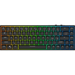 Rapture CHARLIE V2 ULTIMATE, Gateron Silent Red, čierna – CZ/SK Rapture CHARLIE V2 ULTIMATE, Gateron Silent Red, čierna – CZ/SK