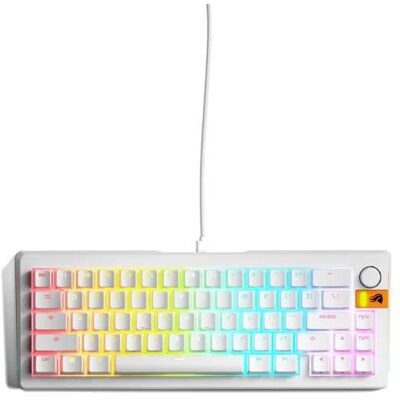 GLORIOUS GMMK 3 HE 65 % Prebuilt Wired White – US GLORIOUS GMMK 3 HE 65 % Prebuilt Wired White – US