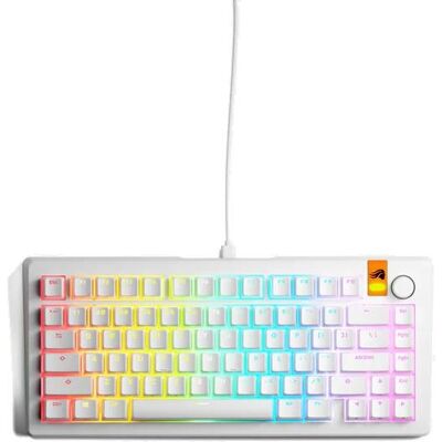 GLORIOUS GMMK 3 HE 75 % Prebuilt Wired White – US GLORIOUS GMMK 3 HE 75 % Prebuilt Wired White – US