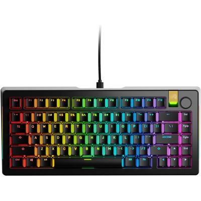 GLORIOUS GMMK 3 PRO HE 75 % Prebuilt Wired Black – US GLORIOUS GMMK 3 PRO HE 75 % Prebuilt Wired Black – US
