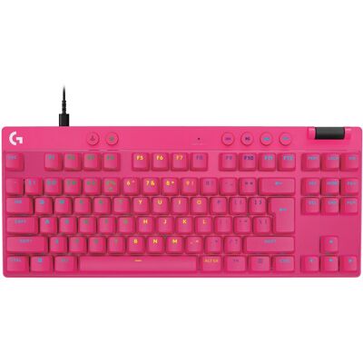 Logitech G PRO X TKL Rapid, magenta – US INTL Logitech G PRO X TKL Rapid, magenta – US INTL