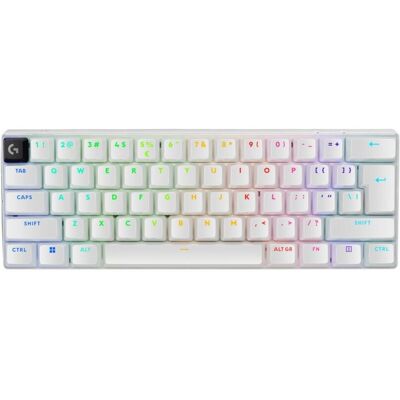 Logitech G PRO X 60 Lightspeed Gaming Keyboard – US INTL, biela Logitech G PRO X 60 Lightspeed Gaming Keyboard – US INTL, biela