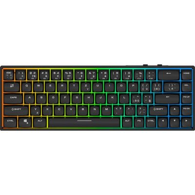 Rapture CHARLIE V2 ULTIMATE, Gateron Silent Red, čierna – CZ/SK Rapture CHARLIE V2 ULTIMATE, Gateron Silent Red, čierna – CZ/SK