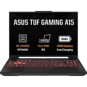 Asus TUF Gaming A15 FA507NUR-LP028W Mecha Gray kovový Asus TUF Gaming A15 FA507NUR-LP028W Mecha Gray kovový
