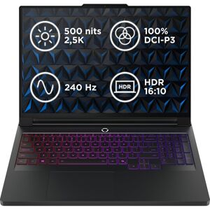 Lenovo Legion Pro 7 16IAX10H Eclipse Black kovový Lenovo Legion Pro 7 16IAX10H Eclipse Black kovový