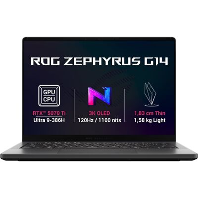 Asus ROG Zephyrus G14 GU405AR-SY030W Eclipse Gray celokovový Asus ROG Zephyrus G14 GU405AR-SY030W Eclipse Gray celokovový