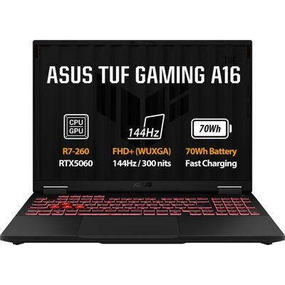 Asus TUF Gaming A16 FA608UMI-TU167WZ Jaeger Gray (bez adaptéra) Asus TUF Gaming A16 FA608UMI-TU167WZ Jaeger Gray (bez adaptéra)
