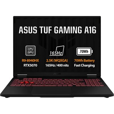 Asus TUF Gaming A16 FA608PP-QT209WZ Jaeger Gray kovový (bez adaptéra) Asus TUF Gaming A16 FA608PP-QT209WZ Jaeger Gray kovový (bez adaptéra)