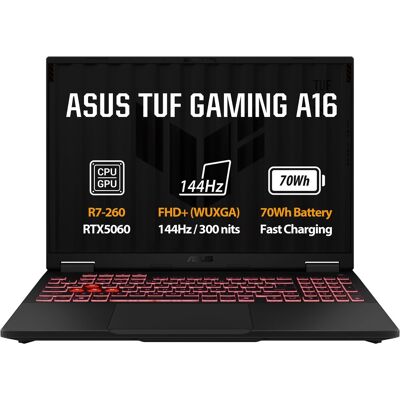 Asus TUF Gaming A16 FA608UMI-TU167W Jaeger Gray kovový Asus TUF Gaming A16 FA608UMI-TU167W Jaeger Gray kovový