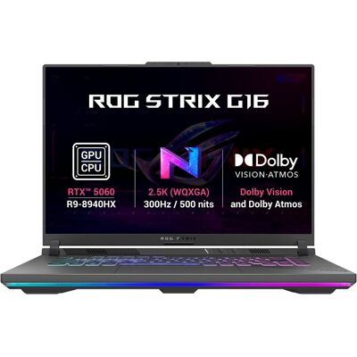 Asus ROG Strix G16 G614PM-TS158 Eclipse Gray, kovový Asus ROG Strix G16 G614PM-TS158 Eclipse Gray, kovový
