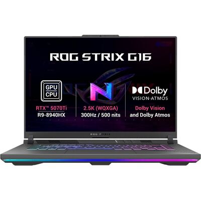 Asus ROG Strix G16 G614PR-TS144 Eclipse Gray kovový Asus ROG Strix G16 G614PR-TS144 Eclipse Gray kovový
