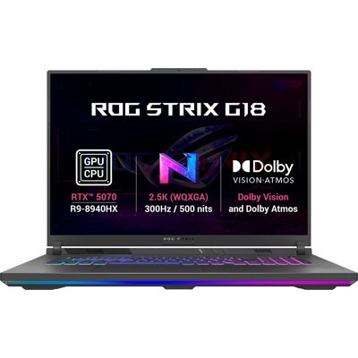 Asus ROG Strix G18 G814PP-TT074WZ Eclipse Gray (bez adaptéra) Asus ROG Strix G18 G814PP-TT074WZ Eclipse Gray (bez adaptéra)