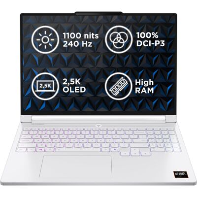 Lenovo Legion 7 16AGP11 Glacier White celokovový Lenovo Legion 7 16AGP11 Glacier White celokovový