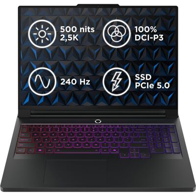Lenovo Legion Pro 7 16IAX10H Eclipse Black celokovový (bez adaptéra) Lenovo Legion Pro 7 16IAX10H Eclipse Black celokovový (bez adaptéra)