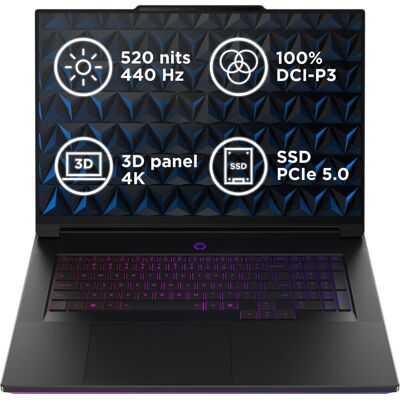 Lenovo Legion 9 18IAX10 Eclipse Black kovový (bez adaptéra) Lenovo Legion 9 18IAX10 Eclipse Black kovový (bez adaptéra)