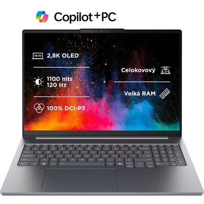 Lenovo IdeaPad Pro 5 16IPH11 Luna Grey celokovový Lenovo IdeaPad Pro 5 16IPH11 Luna Grey celokovový