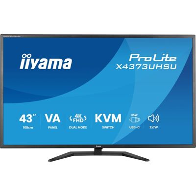 42,5" iiyama ProLite X4373UHSU-B2 42,5" iiyama ProLite X4373UHSU-B2