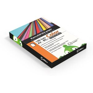 Alza Color A4 oranžový reflexný 80g 100 listov Alza Color A4 oranžový reflexný 80g 100 listov