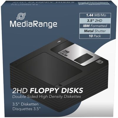 MediaRange Disketa 1.44 MB 3,5" 10 ks MediaRange Disketa 1.44 MB 3,5" 10 ks