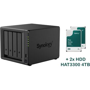 Synology DS925+ 2× HAT3300-4T (8 TB) Synology DS925+ 2× HAT3300-4T (8 TB)