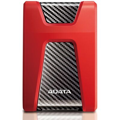ADATA HD650 HDD 2.5" 2 TB červený 3.1 ADATA HD650 HDD 2.5" 2 TB červený 3.1