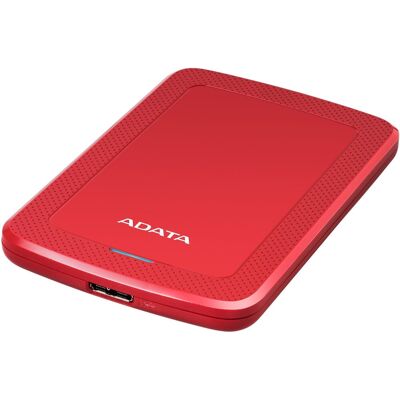 ADATA HV300 externý HDD 1 TB 2,5" USB 3.1, červený ADATA HV300 externý HDD 1 TB 2,5" USB 3.1, červený
