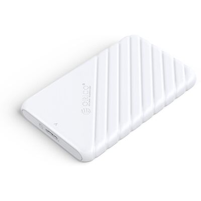 ORICO 2.5" USB3.0 Micro-B Hard Drive Enclosure White ORICO 2.5" USB3.0 Micro-B Hard Drive Enclosure White