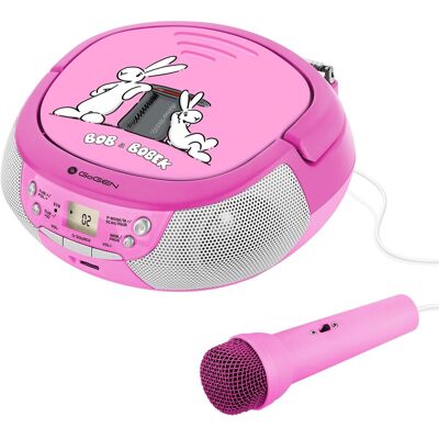 GoGEN Bob a Bobek CD ružové GoGEN Bob a Bobek CD ružové