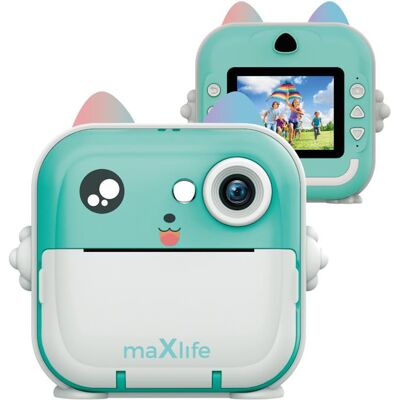 Maxlife MXPC-100 Kamera s tlačiarňou modrá Maxlife MXPC-100 Kamera s tlačiarňou modrá