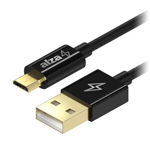 AlzaPower Core USB-A to Micro USB 0.5m čierny