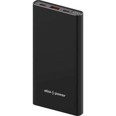 AlzaPower Metal Gen2 10000 mAh Power Delivery (22,5 W) čierna AlzaPower Metal Gen2 10000 mAh Power Delivery (22,5 W) čierna
