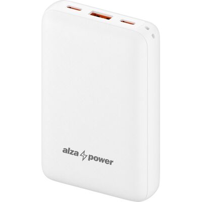 AlzaPower Onyx Gen2 10000 mAh Power Delivery (22,5 W) biela AlzaPower Onyx Gen2 10000 mAh Power Delivery (22,5 W) biela