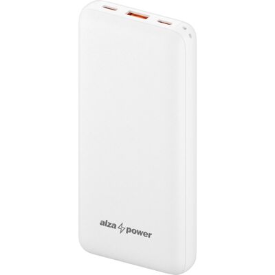 AlzaPower Onyx Gen2 20000 mAh Power Delivery (22,5 W) biela AlzaPower Onyx Gen2 20000 mAh Power Delivery (22,5 W) biela